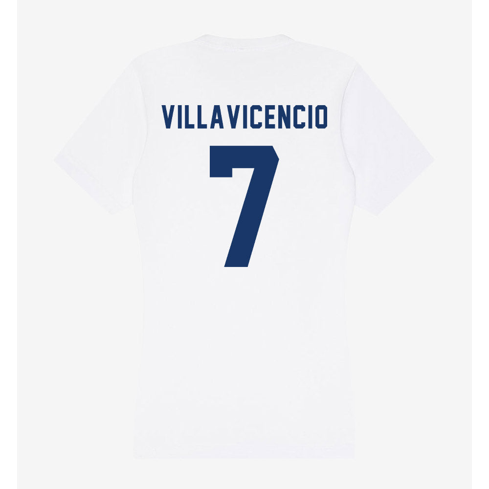 Yeshiva - NCAA Women's Volleyball : Candace Villavicencio - Classic Shersey Women's V-Neck T-Shirt-1