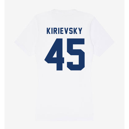 Yeshiva - NCAA Men's Basketball : Alex Kirievsky - Classic Shersey Women's V-Neck T-Shirt-1