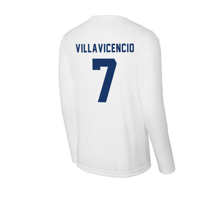 Yeshiva - NCAA Women's Volleyball : Candace Villavicencio - Classic Shersey Activewear Long Sleeve T-Shirt-1