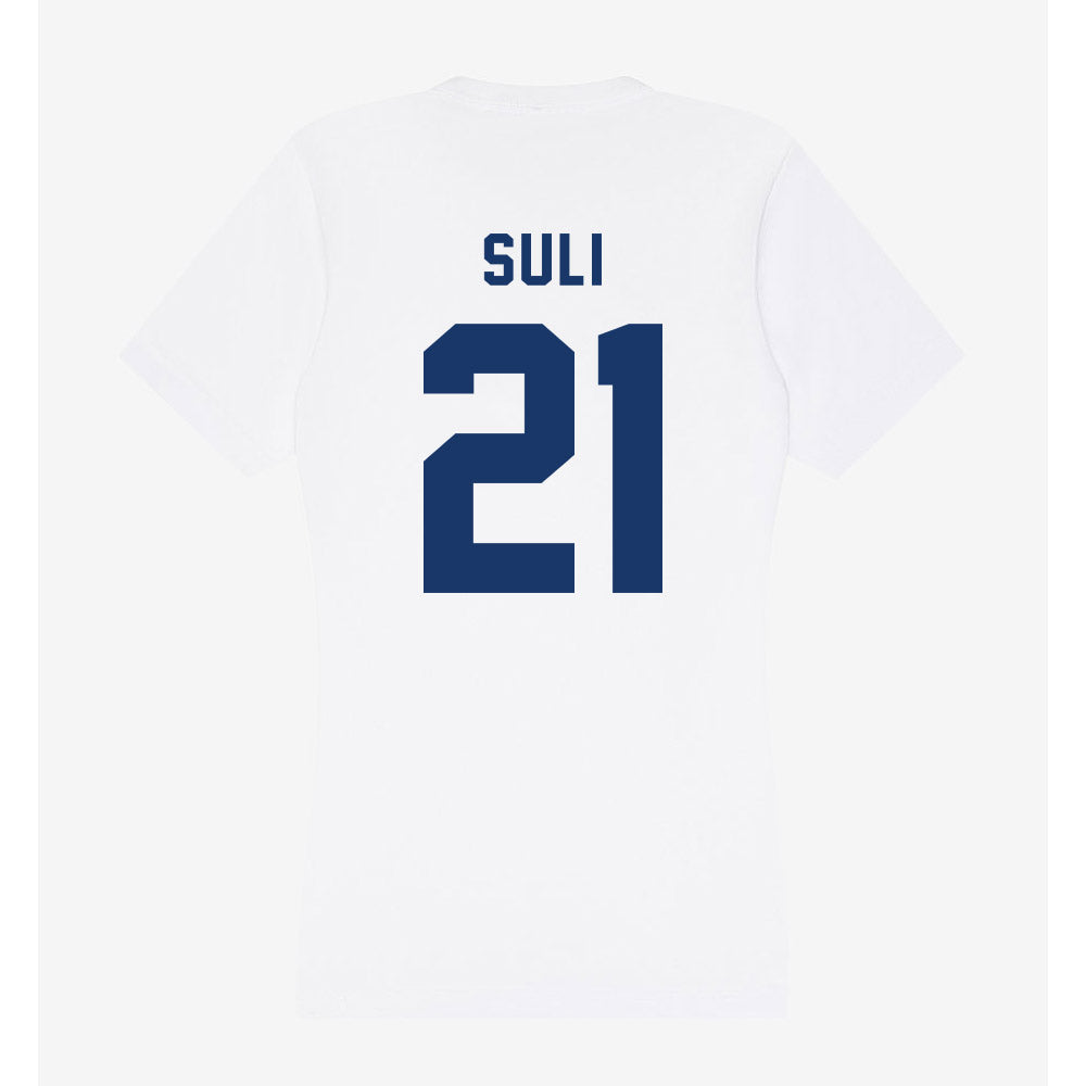 Yeshiva - NCAA Men's Soccer : Eliahu Suli - Classic Shersey Women's V-Neck T-Shirt-1
