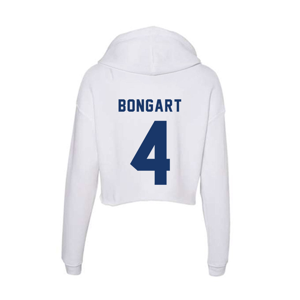 Yeshiva - NCAA Baseball : Lior Bongart - Classic Shersey Women's Crop Fleece Hoodie-1