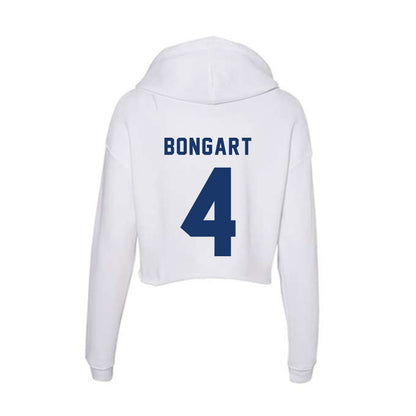 Yeshiva - NCAA Baseball : Lior Bongart - Classic Shersey Women's Crop Fleece Hoodie-1