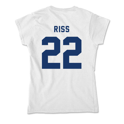 Yeshiva - NCAA Baseball : Ahron Riss - Classic Shersey Soft Style Women’s T-Shirt-1