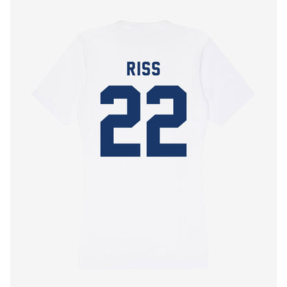 Yeshiva - NCAA Baseball : Ahron Riss - Classic Shersey Women's V-Neck T-Shirt-1