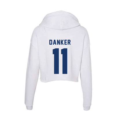 Yeshiva - NCAA Women's Basketball : Jasmin Danker - Classic Shersey Women's Crop Fleece Hoodie-1