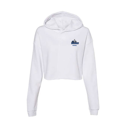 Yeshiva - NCAA Baseball : Gavi Ness - Classic Shersey Women's Crop Fleece Hoodie-0