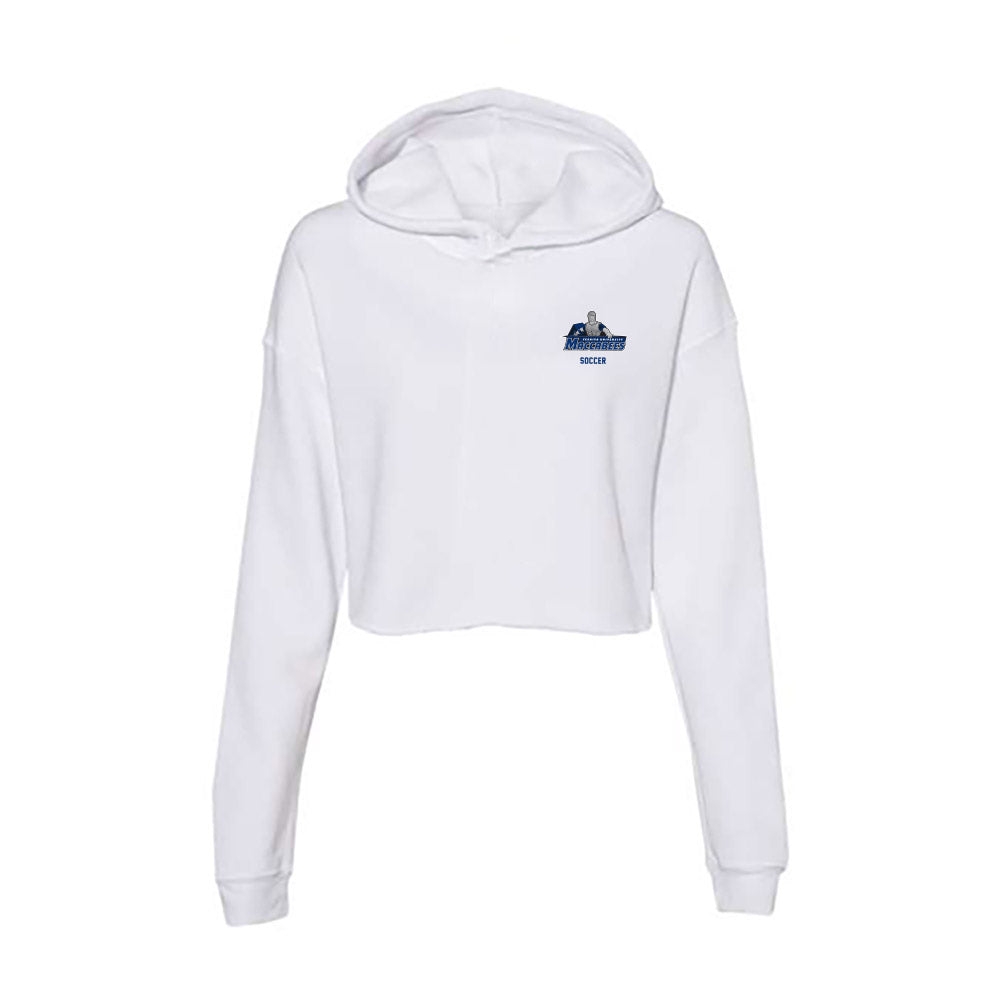 Yeshiva - NCAA Women's Soccer : Maya Dennen - Classic Shersey Women's Crop Fleece Hoodie-0