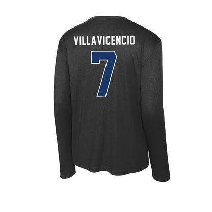 Yeshiva - NCAA Women's Volleyball : Candace Villavicencio - Classic Shersey Activewear Long Sleeve T-Shirt-1