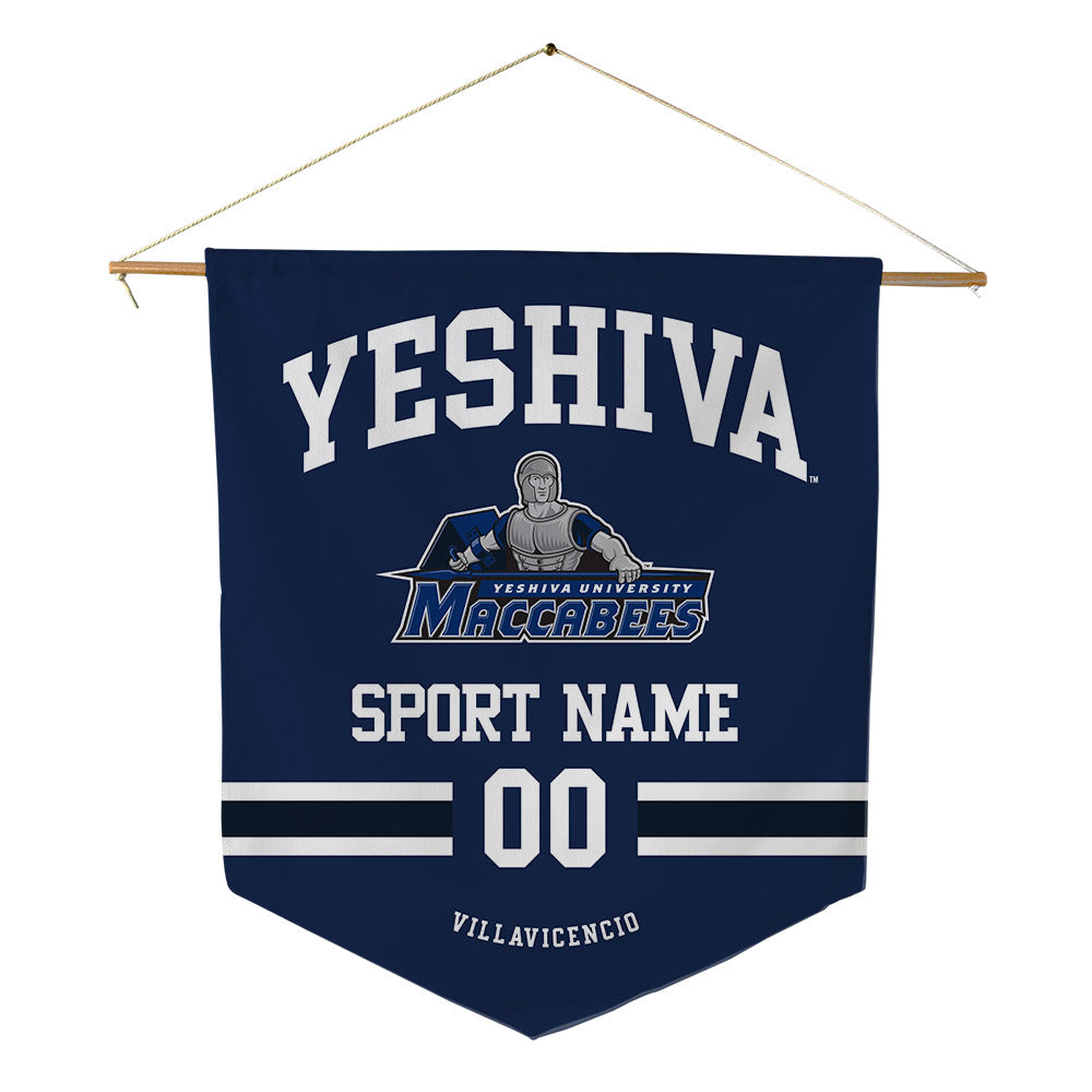 Yeshiva - NCAA Women's Volleyball : Candace Villavicencio - Pennant - 18" x 21"-0