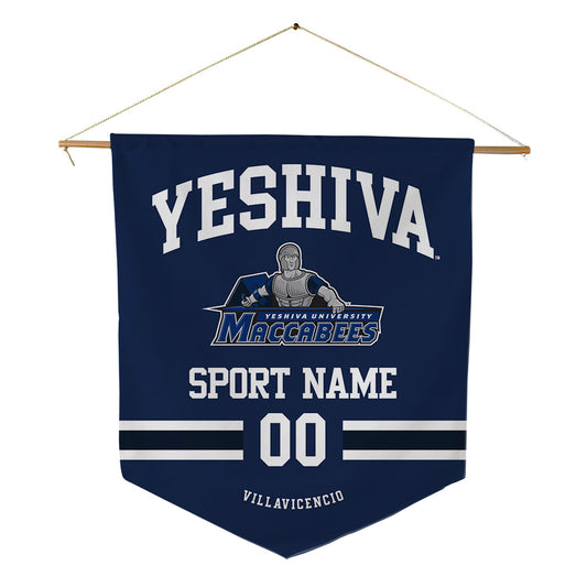 Yeshiva - NCAA Women's Volleyball : Candace Villavicencio - Pennant - 18" x 21"-0