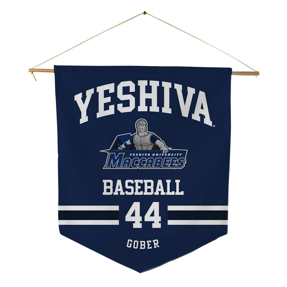 Yeshiva - NCAA Baseball : Izzy Gober - Pennant - 18" x 21"-0