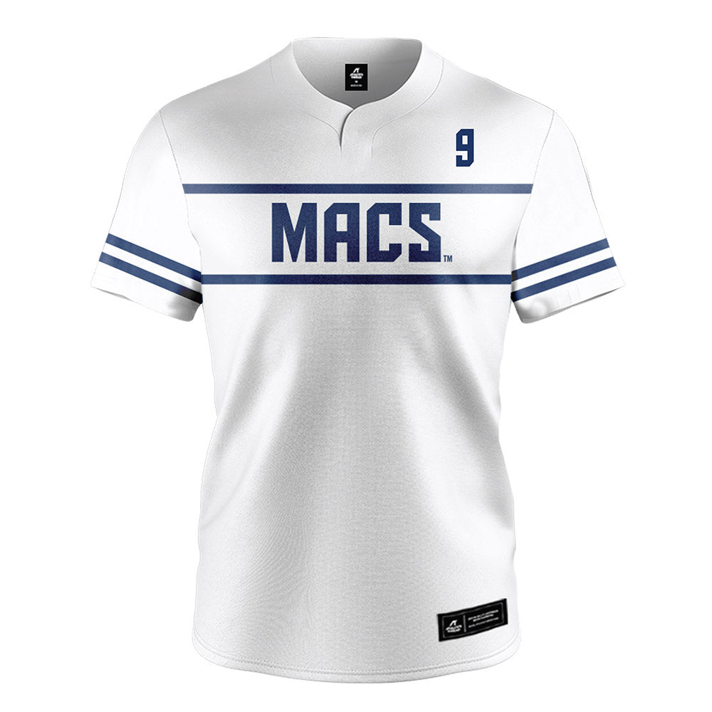 Yeshiva - NCAA Baseball : Eli Zirdok - White Jersey-0