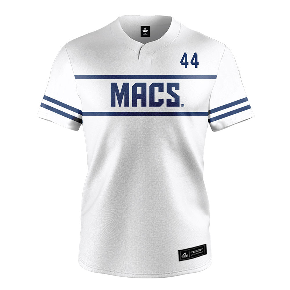 Yeshiva - NCAA Baseball : Izzy Gober - White Jersey-0