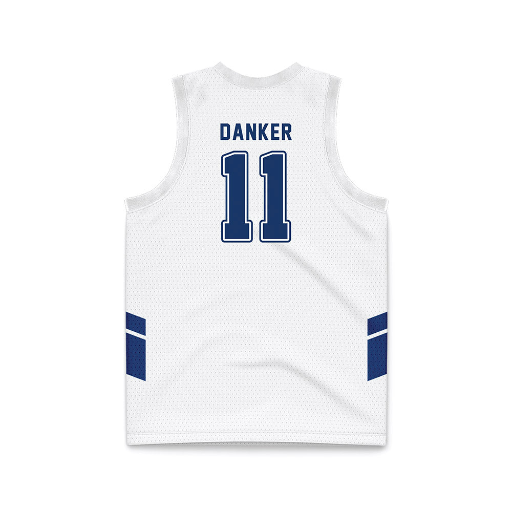 Yeshiva - NCAA Women's Basketball : Jasmin Danker - White Basketball Jersey-1