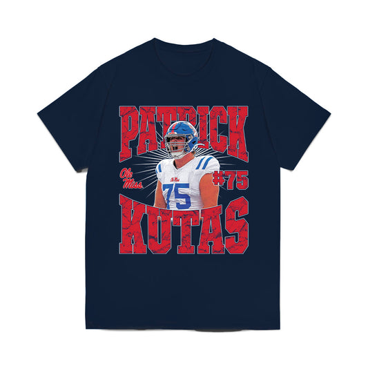 Ole Miss - NCAA Football : Patrick Kutas - Collage Comfort Colors T-Shirt-0