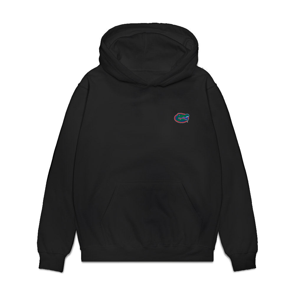 Florida - NCAA Men's Basketball : Thomas Haugh - Collage Premium Hooded Sweatshirt-0