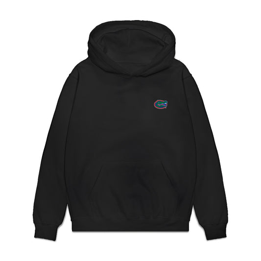 Florida - NCAA Men's Basketball : Thomas Haugh - Collage Premium Hooded Sweatshirt-0