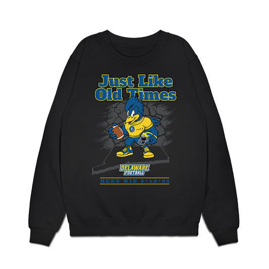 Delaware - NCAA Football : Connecticut Win Premium Crewneck Sweatshirt-0