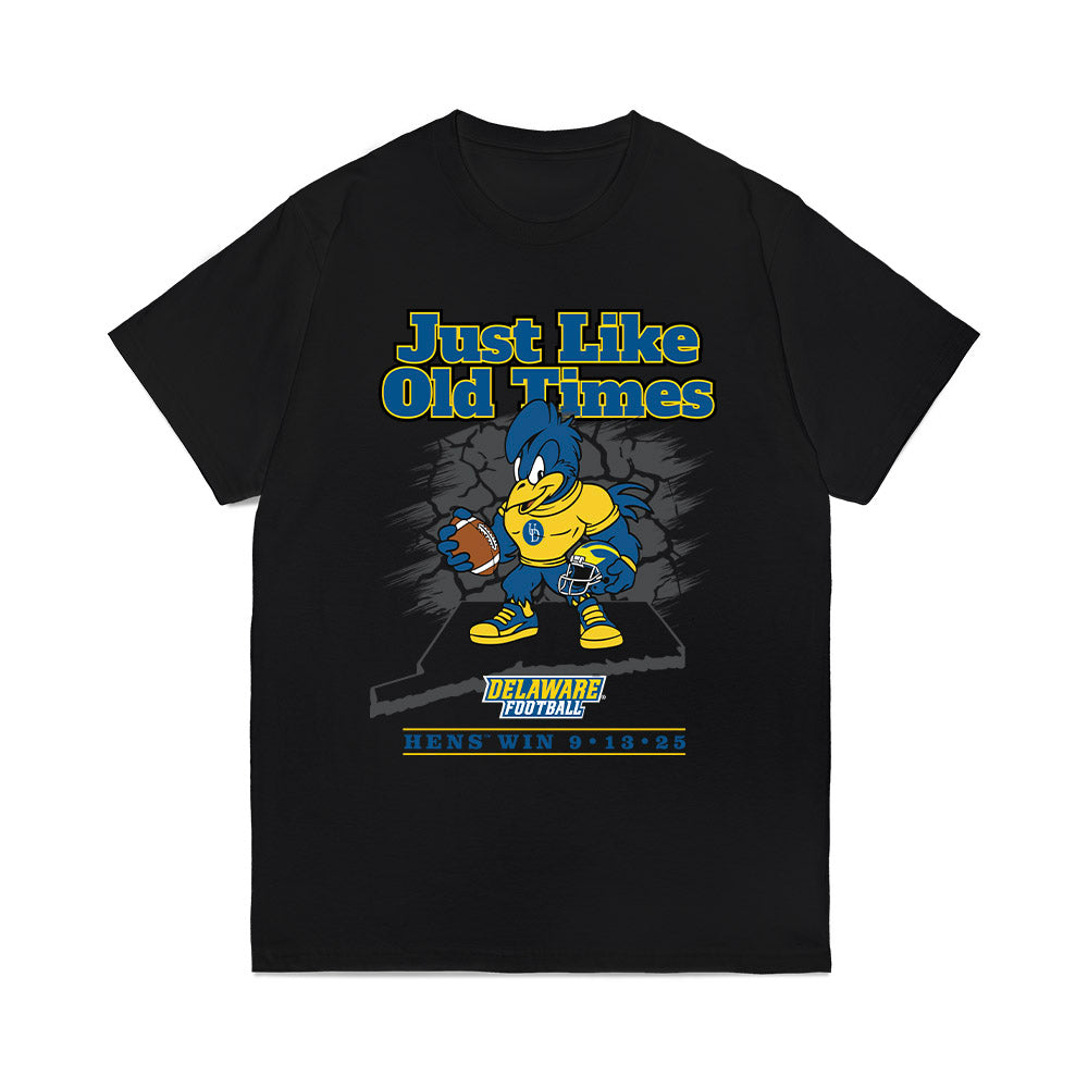 Delaware - NCAA Football : Connecticut Win Comfort Colors T-Shirt-0