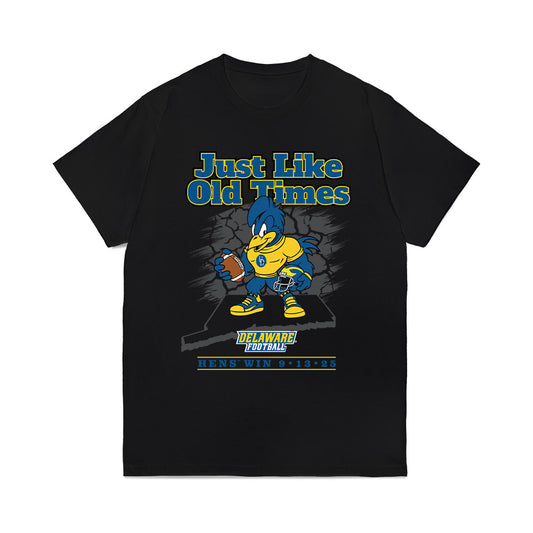 Delaware - NCAA Football : Connecticut Win Comfort Colors T-Shirt-0