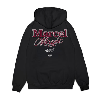 Texas A&M - NCAA Football : Marcel Reed - Marcel Magic Premium Hooded Sweatshirt-1