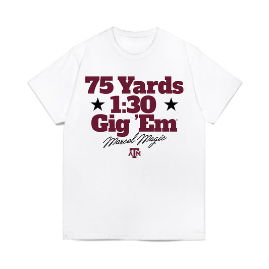 Texas A&M - NCAA Football : Marcel Reed - Comfort Colors T-Shirt-0