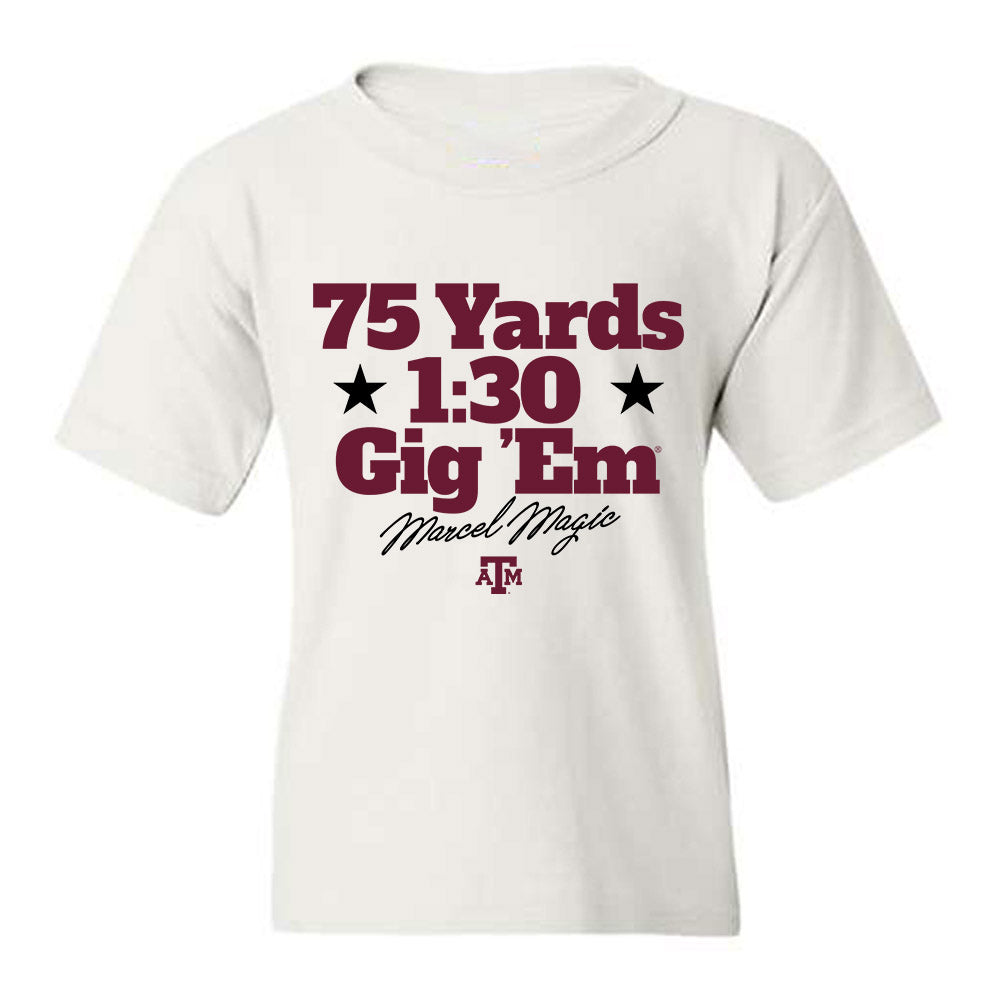 Texas A&M - NCAA Football : Marcel Reed - Youth T-Shirt-0