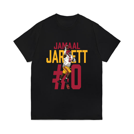 USC - NCAA Football : Jamaal Jarrett - Comfort Colors T-Shirt-0