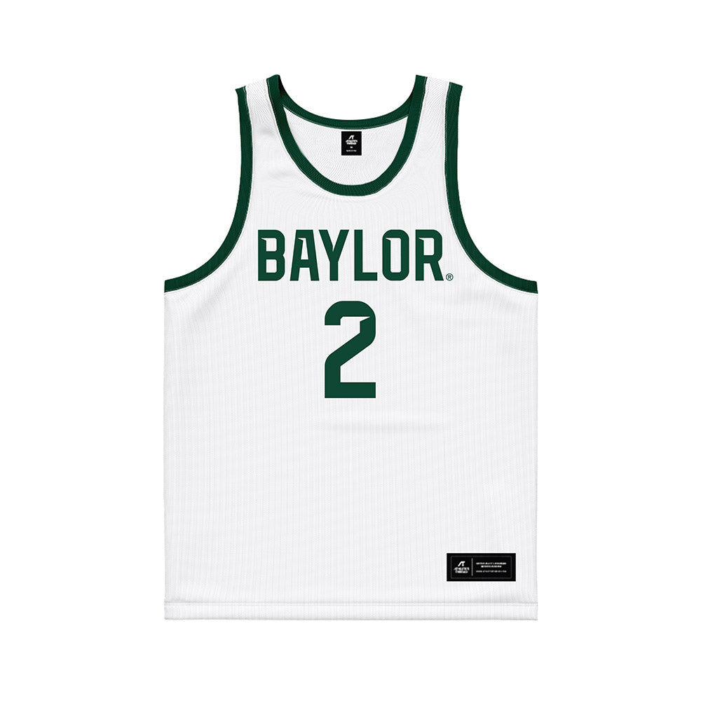 Baylor - NCAA Men's Basketball : Will Will Kuykendall - White Basketball Jersey-0