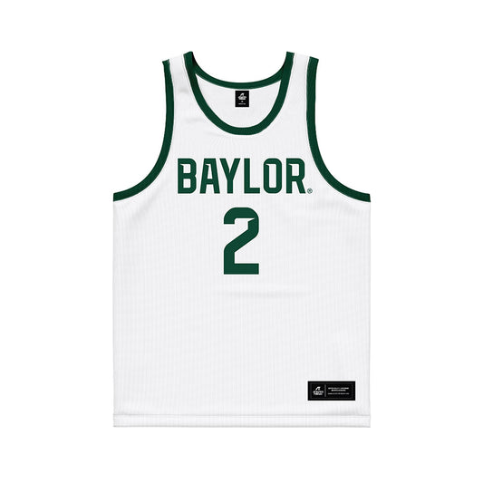 Baylor - NCAA Men's Basketball : Will Will Kuykendall - White Basketball Jersey-0