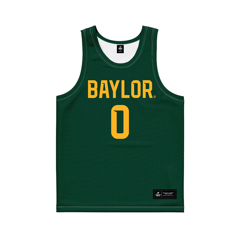 Baylor - NCAA Men's Basketball : Daniel Skillings Jr - Green Basketball Jersey-0