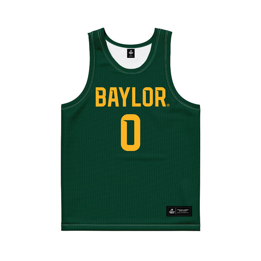 Baylor - NCAA Men's Basketball : Daniel Skillings Jr - Green Basketball Jersey-0