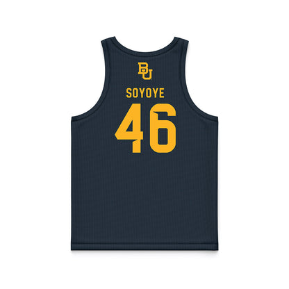 Baylor - NCAA Men's Basketball : Ramon Soyoye - Anthracite Basketball Jersey-1