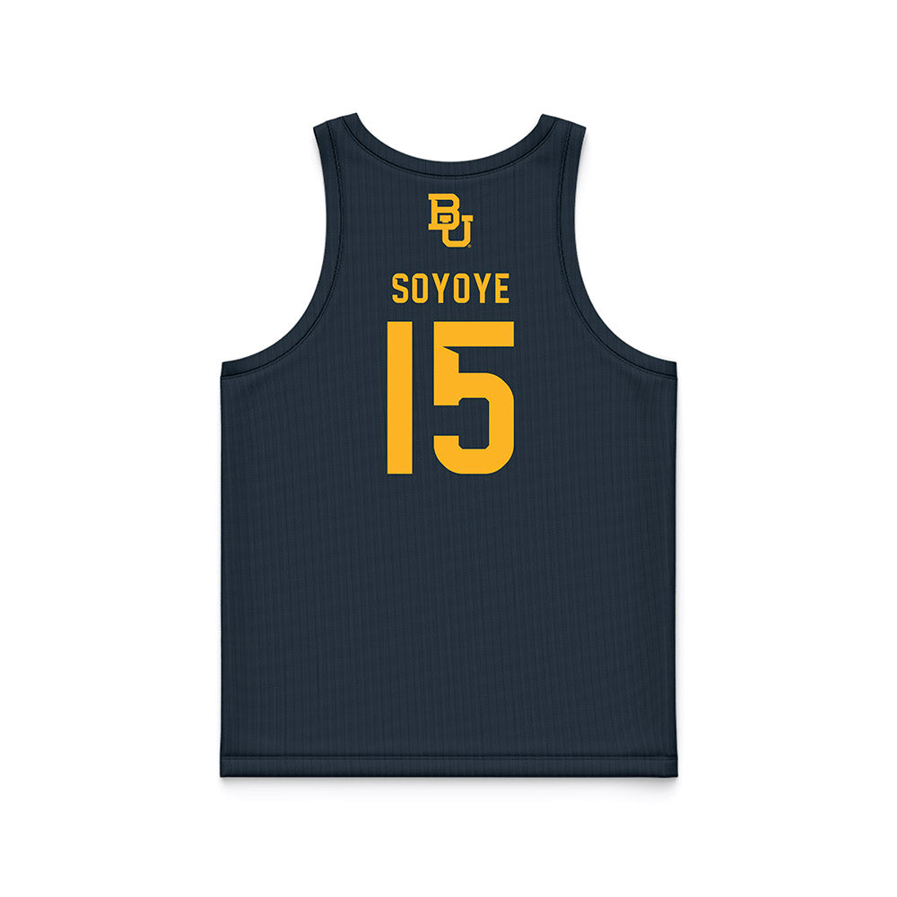 Baylor - NCAA Men's Basketball : Ramon Soyoye - Anthracite Basketball Jersey-1