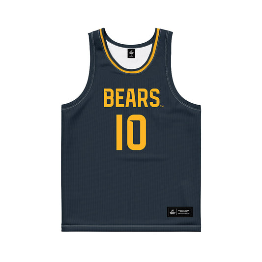 Baylor - NCAA Men's Basketball : Isaac Williams - Anthracite Basketball Jersey-0