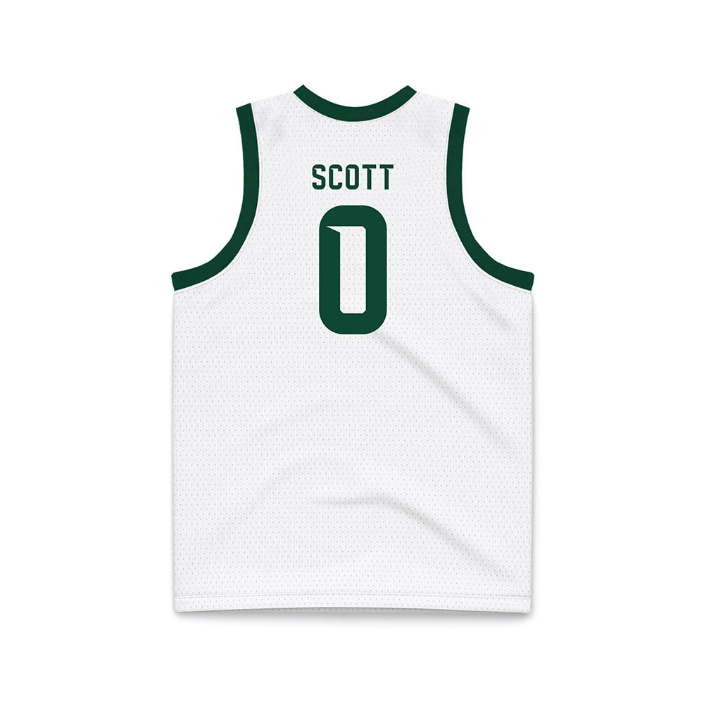 Baylor - NCAA Women's Basketball : Taliah Scott - White Basketball Jersey-1