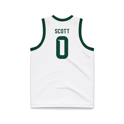 Baylor - NCAA Women's Basketball : Taliah Scott - White Basketball Jersey-1