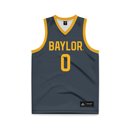 Baylor - NCAA Women's Basketball : Taliah Scott - Anthracite Basketball Jersey-0