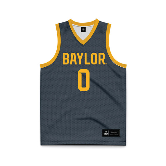 Baylor - NCAA Women's Basketball : Taliah Scott - Anthracite Basketball Jersey-0