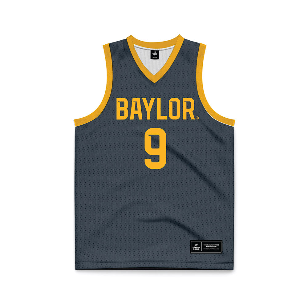 Baylor - NCAA Women's Basketball : Kiera Pemberton - Anthracite Basketball Jersey-0