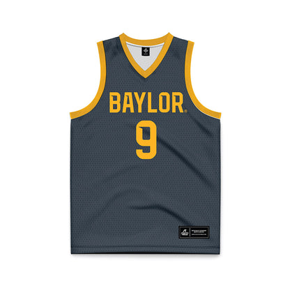 Baylor - NCAA Women's Basketball : Kiera Pemberton - Anthracite Basketball Jersey-0
