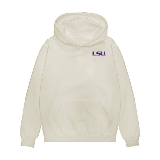 LSU - NCAA Women's Volleyball : Lauren Brooker - Collage Premium Hooded Sweatshirt-0