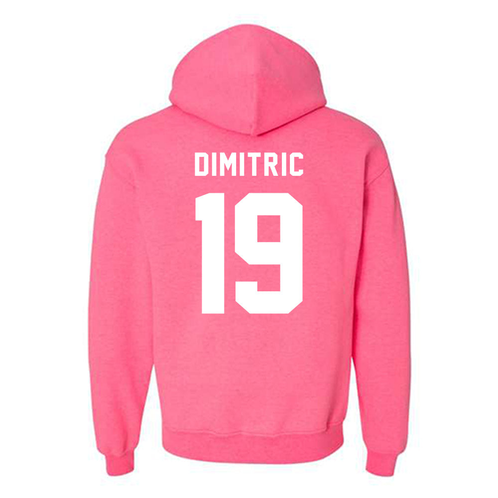PFW - NCAA Women's Volleyball : Miona Dimitric - Classic Shersey Hooded Sweatshirt-1