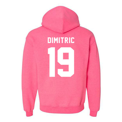 PFW - NCAA Women's Volleyball : Miona Dimitric - Classic Shersey Hooded Sweatshirt-1