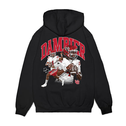 Utah - NCAA Football : Devon Dampier - Collage Premium Hooded Sweatshirt-1