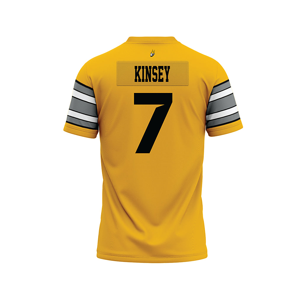 Idaho - NCAA Football : Aaron Kinsey - Premium Football Jersey-1