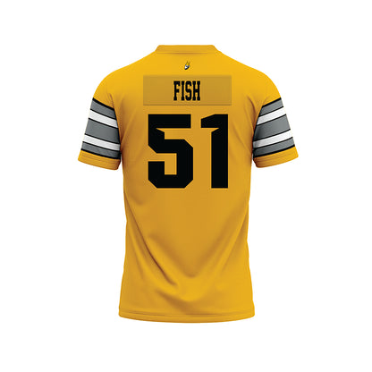 Idaho - NCAA Football : Shepard Fish - Premium Football Jersey-1