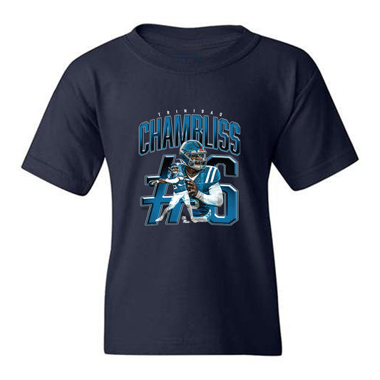 Ole Miss - NCAA Football : Trinidad Chambliss - Collage Youth T-Shirt-0