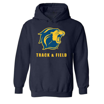 TCNJ - NCAA Men's Track & Field : Christian Farhat - Classic Shersey Hooded Sweatshirt-0