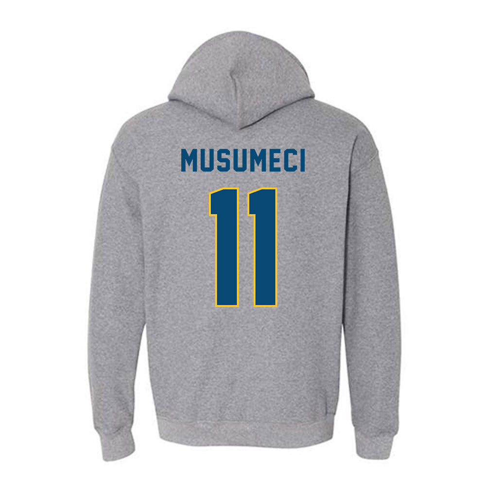 TCNJ - NCAA Football : Mark Musumeci - Classic Shersey Hooded Sweatshirt-1